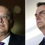 Gilmar Mendes e Jair Bolsonaro