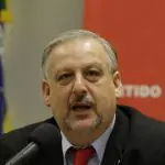 Ricardo Berzoini durante seminário em comemoração aos 34 anos do PT, na Câmara dos Deputados, em fevereiro de 2014 | Foto: Gustavo Bezerra/Flickr/PT na Câmara