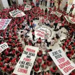 ativistas anti-Israel são presos no Capitólio durante protesto