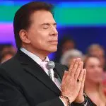Foto do apresentador Silvio Santos, dono do SBT