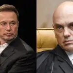 Em publicação no Twitter/x, Elon Musk também classificou Moraes como 'criminoso fantasiado de juiz' | Foto: Reprodução/Redes sociais
