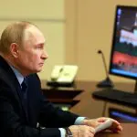 Ao todo, 45 drones foram interceptados pela Rússia | Foto: Kremlin/via Fotos Publicas