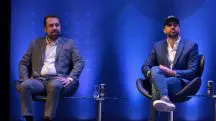 Guilherme Boulos e Pablo Marçal durante debate no Estadão