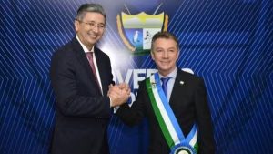 O governador Antonio Denarium; e vice, Edilson Damião, são acusados de abuso de poder político e econômico | Foto: Reprodução/Redes sociais