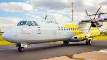 Um avião ATR-72, do mesmo modelo da aeronave que caiu em Vinhedo | Foto: Divulgação/VoePass