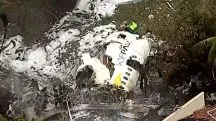 De acordo com o especialista em aviação Joselito de Sousa, a forma como o avião caiu, em posição horizontal, se chama ‘parafuso chato’ | Foto: Reprodução/Redes sociais