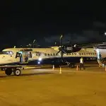 Avião da Azul, em um aeroporto regional do Estado de São Paulo