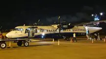 Avião da Azul, em um aeroporto regional do Estado de São Paulo
