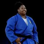 Beatriz Souza, judoca brasileira, que conquistou medalha de ouro na Olimpíada de Paris | Foto: Alexandre Loureiro/COB