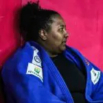 A judoca Bia Souza