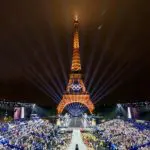 Imagem de Paris durante Olimpíada