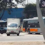 Termômetro de rua mostra temperatura em São Paulo