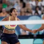 Duda e Ana Patrícia vôlei de praia final Paris 2024