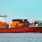 Exportação para a China por navio