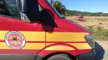 O catarinense, que não teve o nome revelado pelos bombeiros, havia informado à sua mulher que estava com dificuldade para respirar | Foto: Divulgação/Corpo de Bombeiros Militar de Santa Catarina