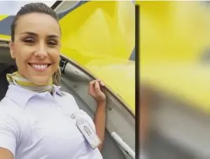 aeromoça que estava em avião da VoePass morreu em queda - Debora Soper Avila