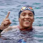 depois de engolir água do Sena, atleta brasileira da maratona aquática diz que vai ter de 'rezar'