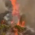 Incêndio fazenda Caiapônia Goiás