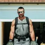 O atleta sérvio Lazar Ðukic: morte durante prova de crossfit | Foto: Reprodução/YouTube/@lazadjukic
