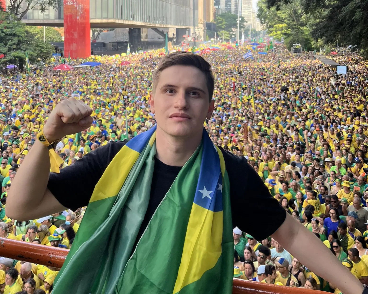 Lucas Pavanato é influenciador e candidato à Câmara Municipal de São Paulo | Foto: Reprodução/Twitter/X