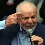 Lula, durante comício em apoio ao candidato a prefeito de São Paulo Guilherme Boulos, no bairro de Campo Limpo, na zona sul da capital paulista - 24/8/2024 | Foto: Werther Santana/Estadão Conteúdo