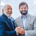Lula encontra presidente do Chile, Gabriel Boric