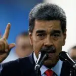 O ditador da Venezuela, Nicolás Maduro, em discurso Suprema Corte de Justiça, em Caracas - 31/7/2024 | Foto: Leonardo Fernandez Viloria/Reuters