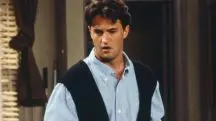 Matthew Perry atuando em Friends