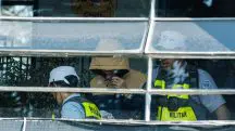 Motorista do Porsche durante depoimento à Polícia Civil