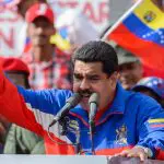 Nicolás Maduro durante pronunciamento