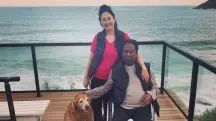 Pelé e mulher em mansão na Praia de Pernambuco