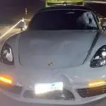 Porsche causa acidente no Rio de Janeiro
