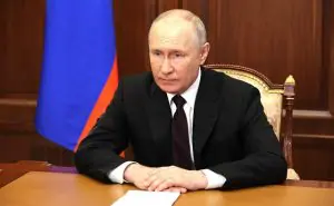 Vladimir Putin Rússia Paris 2024 exclusão