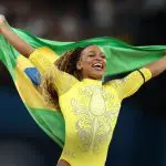 Rebeca Andrade é prata na Olimpíada de Paris