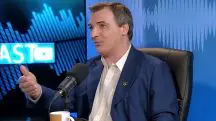 Ricardo Felício durante entrevista
