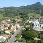 Imagem aérea de Dona Francisca