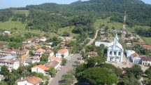 Imagem aérea de Dona Francisca