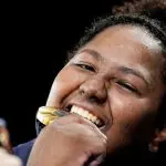 Bia Souza judô sargento militar ouro Paris 2024