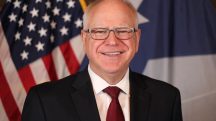 Tim Walz, governador de Minnesota, nos EUA