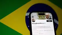 Alexandre de Moraes, com perfil no Twitter/X, suspendeu a plataforma no país - 30/8/2024 | Foto: Jorge Silva/Reuters