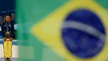 Rebeca Andrade se tornou a maior medalhista olímpica do Brasil | Foto: Reuters/Olimpíada de Paris 2024