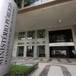Entrada do prédio do Ministério Público do Rio de Janeiro