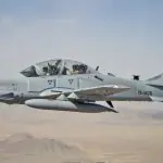 Um avião Embraer A-29 Super Tucano, utilizado pelo Afeganistão | Foto: Reprodução/Wikimedia Commons