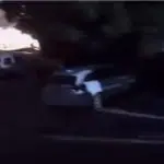 Imagens de videomonitoramento mostram o momento em que bomba explode | Foto: Reprodução/Redes sociais