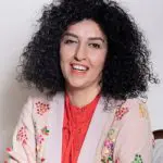 A ativista iraniana Narges Mohammedi | Foto: Reprodução/Redes sociais