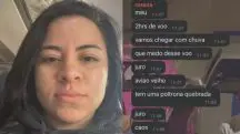Rosana Xavier relatou que havia poltrona quebrada no avião da Voepass | Foto: Reprodução/X/Twitter