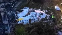 Dos 60, 30 corpos de vítimas que estavam no avião já foram liberados para as famílias | Foto: Reprodução/X/Twitter