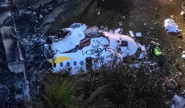 Dos 60, 30 corpos de vítimas que estavam no avião já foram liberados para as famílias | Foto: Reprodução/X/Twitter