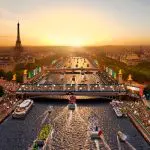 A prova masculina do triatlo dos Jogos Olímpicos de Paris 2024 foi adiada em razão do excesso de poluição da água do Rio Sena | Ville de Paris/via Fotos Publicas