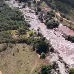 Vídeo rompimento de barragem em condomínio de luxo invade casas em MS